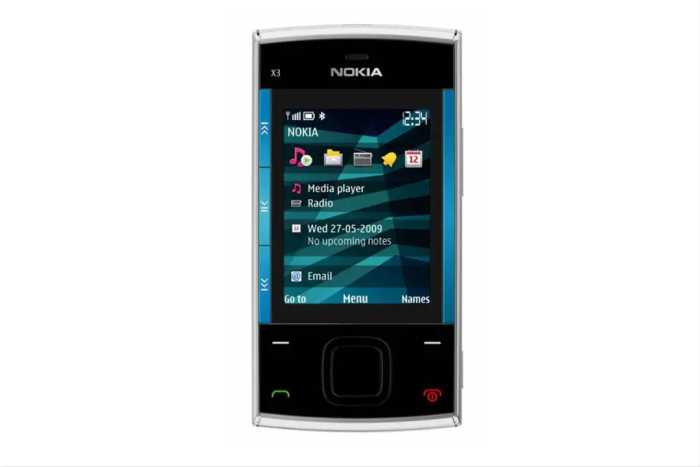 经典手机回顾：洋溢着“青葱”岁月的手机：NOKIA X3-00